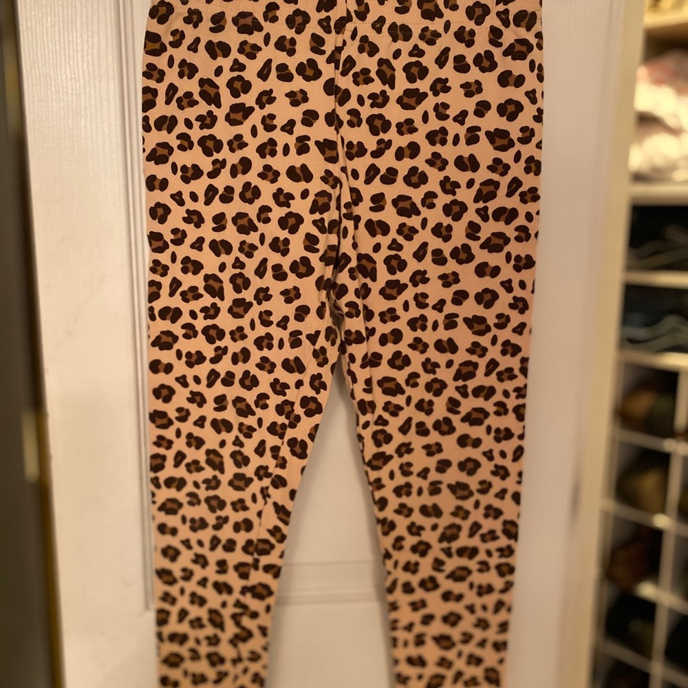 Girls animal print legging